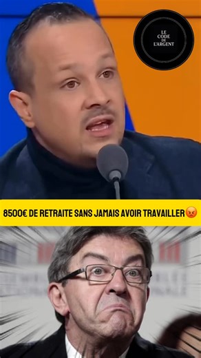 💥 8 500 € de retraite sans jamais avoir travaillé ?! Une révélation qui choque : Jean-Luc Mélenchon toucherait jusqu’à 8 500 € de retraite par mois. Pendant que des Français trimballent toute une vie pour une pension minimale, certains profitent d’un système à deux vitesses. Scandale ou privilège légal ? #Retraite #InjusticeSociale #Mélenchon #PouvoirDAchat #France #PolitiqueFrançaise #Retraites #ColèrePopulaire | Le code de l’argent