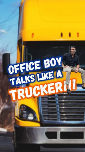 What other “Trucker Lingo & Slang” should we teach Office Boy!? 🚛 #trucker #truckerslang #truckers #trucking #funny #guess #guesstheword #fyp #truckdriver #trucks #flatbed #truckersofinstagram #truckinglife #officeboy | ET Transport