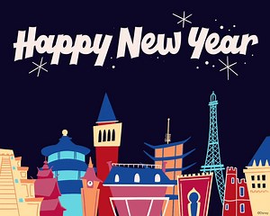 It’s a new year with new wishes and new dreams. Happy New Year! #DisneyMagicMoments 🎆 | Walt Disney World