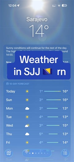 Unpredictable Weather in Sarajevo: What's Happening?