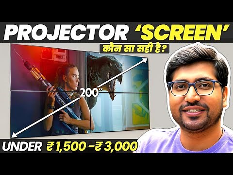 [2026]🔥Best Projector Screen For Home Theater🎥Best Projector Screen With Stand🔥Screen for Projector