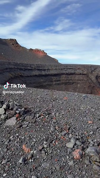 Vídeo de Erika G Guallpa • Ecuador (@eriecuador) relacionado con «el crater del volcan cotopaxi»