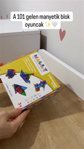 Rabia Erol on Instagram: "Sabah 101 e akın edilen ürün🤍 reklam değil kendim aldım #magly #oyuncak #reklamdeği̇ldi̇r #keşfetedüş #reelsviral"