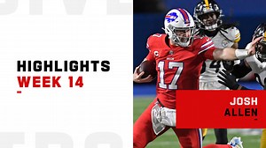 Josh Allen's best plays vs. the Steelers on 'SNF' | Week 14