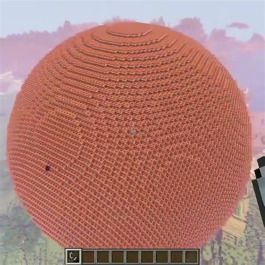 Exploding 1000000 TNT with no lag in minecraft #shorts