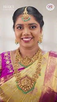 GRT Jewellers presents Real Brides ~ Watch Kaviya's dream look come to life 💫
