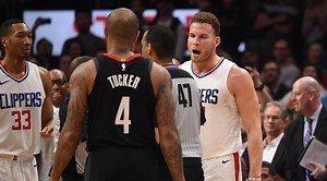 Report: James Harden, Chris Paul confront Clippers in lockerroom through secret door