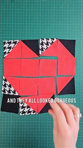 Sewing a patchwork heart quilted pouch!❤️