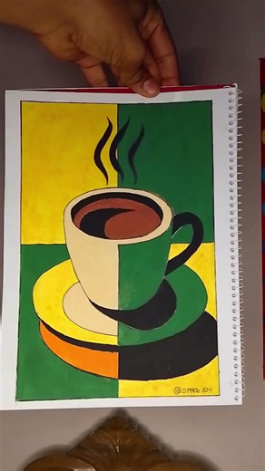 How to paint , Abstract painting 🎨, Abstract painting 🎨 easy tutorial. #color #art @SanjuArts7