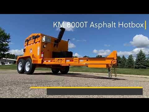 KM 8000T Asphalt Hotbox Reclaimer-KM International