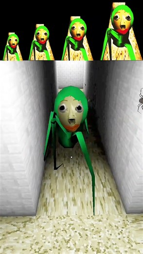 Angelina Spider Baldi Mod apk || Samll to Large Size || Funny Trolling Granny Game 😱👾👾 #shorts