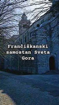 Slovenia from above: Sveta Gora Monastery and mountain panorama #nature #mountains mountains #church