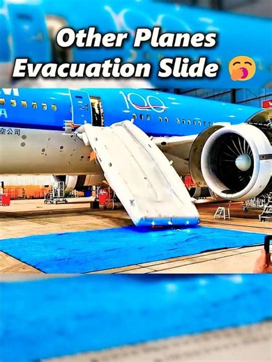Airbus A380 Evacuation Slide ✈️😲