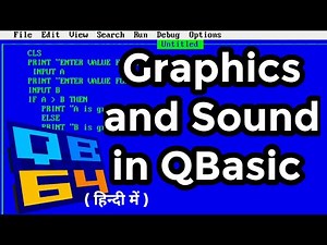 graphics and sound in qbasic | graphics | line | shapes in qbasic