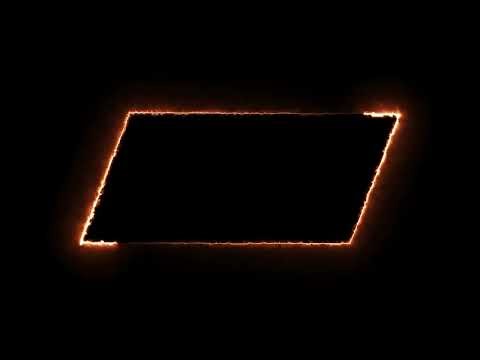 Neon Rectangle Light Effect ✨ | Aesthetic Glow Box Design for Relaxing Vibes 🔥