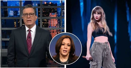Stephen Colbert decodes hidden message in Taylor Swift's Kamala Harris endorsement, calls it ‘ironclad’