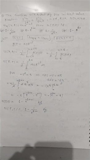 Wave Equation Previous Year Question 💥 | CSIR NET IIT JAM Maths