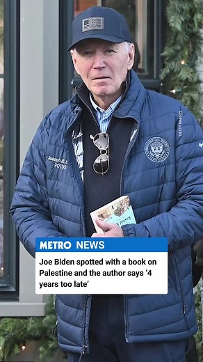 Joe Biden's Book Choice: 'The Hundred Years' War on Palestine'