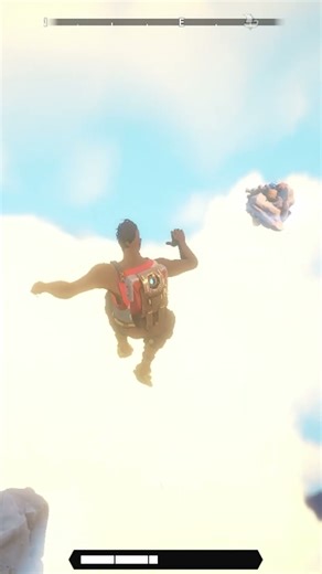 What happens when you fall out the sky in our game?