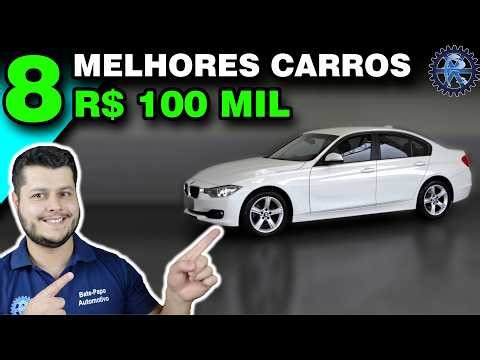 MELHOR que 0km BÁSICO ✅ 8 CARROS USADOS até R$ 100 MIL que VALEM CADA CENTAVO ✅