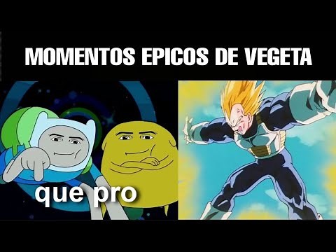 Los momentos más épicos de Vegeta (que pro memes) | Que giga pro