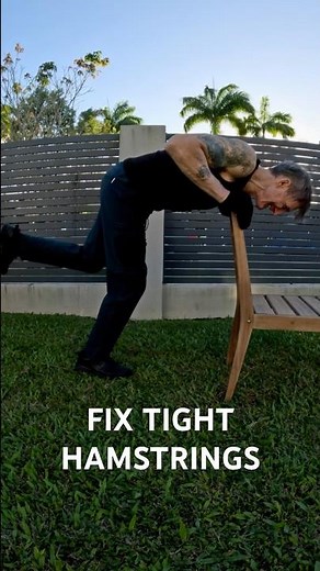 Chair Hamstring Exercise for Over 50s: Improve Balance, Flexibility & Prevent Tight Legs #mobility