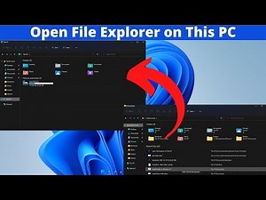 How to open File Explorer on This PC instead of Quick Access on Windows 11