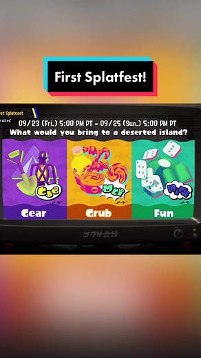 Deserted Island Essentials for Splatoon 3 Splatfest