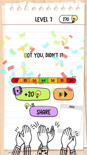 Brain Test Level 7 || How to complete a level || #viral #trending #game #tutorial