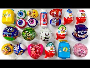 21 Interesting Candies and Surprises ASMR Unboxing | Satisfying Unpacking Of Lollipop will Candy