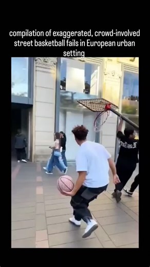 Global Sports Highlights on Instagram: "This X post shares video compilation of exaggerated, crowd-involved street basketball fails in European urban settings, overlaid with humorous ratings like "10/10" and "1000/10" to emphasize comedic mishaps. Posted by @VIRALYDIVERTIDO , a Spanish account specializing in viral internet videos, it achieved rapid traction with 271,000 views, 2,400 likes, and minimal but positive replies like "Jajj" and "my fav all the time" within two days. The content taps i