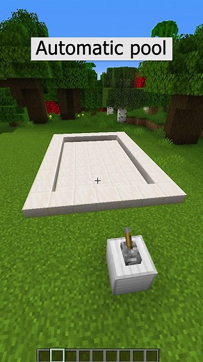 Automatic Pool Building Tutorial in Minecraft