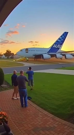 Runway Overrun Caught on Doorbell Camera | Shocking Afternoon Incident