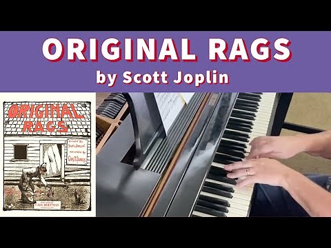 JOPLIN: Original Rags | Cory Hall, pianist