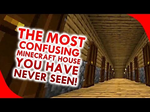 Impossible Houses in Minecraft (Immersive Portals Mod + Chisels and Bits)