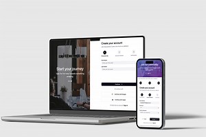 Split-Screen Sign-Up Flow - Rana Alaa