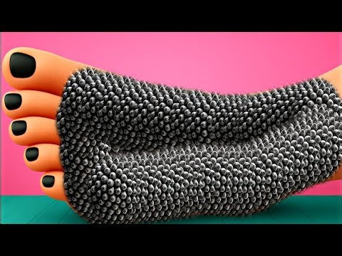 ASMR Foot Serenity Spa | Gentle Care Sounds for Calm and Deep #asmranimation #asmrvideo