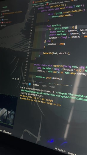 #beautyandabeast #song #coding #java #vscode