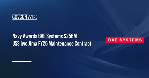 Navy Awards BAE Systems $256M USS Iwo Jima Contract