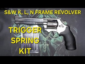 Smith and Wesson K, L, N Frame Revolver Trigger Spring Kit