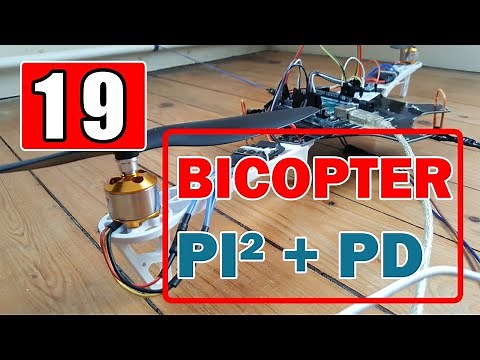 Drone | Arduino #19: Drone Bicopter Contrôleur PI + Avance de Phase[TUTO]