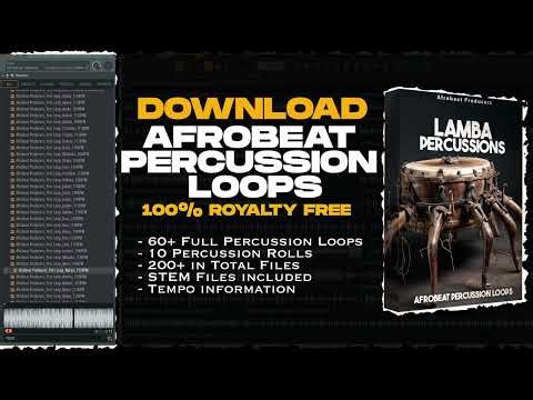 Afrobeat Percussion Loops 100% Royalty Free Download