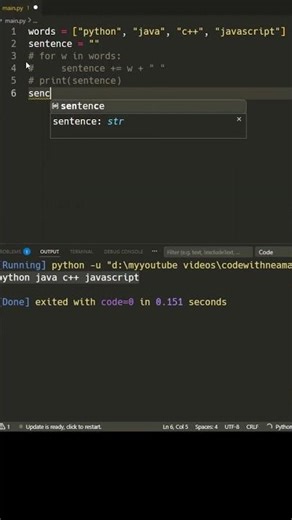STOP Concatenating Strings with + ❌ (Python Trick 😳)