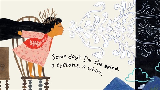 ‘Some Days I’m the Wind’ – coming September 9th!💨✨📚 This calming poem encourages readers to meet themselves as they are and accept and explore all sides of their emotions and personalities. Learn more at the link! 👉 https://rb.gy/760g6f | Barefoot Books