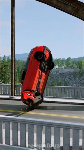 Small Tap Caused A Big CRASH | BeamNG.drive