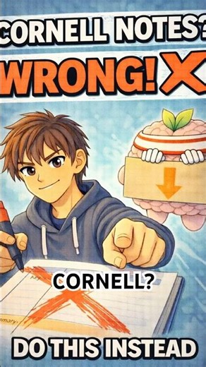 Stop Using Cornell Notes! ❌📝 (Do This Instead)