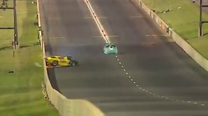 412K views · 3.3K shares | Top Sportsman driver Wade Kiefer walked away from this unfortunate crash when he hit the wall and spun out at the NHRA MOPAR Mile-High Nationals. | NHRA | Facebook