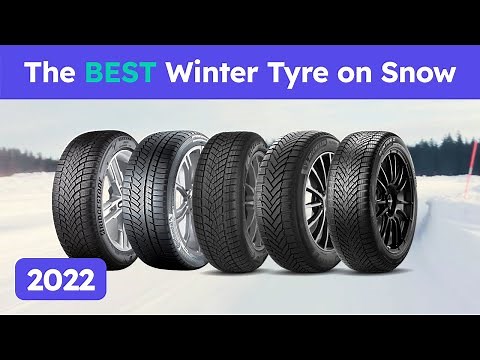 The BEST Winter Tyre Snow Test 2022/23