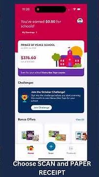 Using the Box Tops app