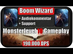 Diablo 3 Gameplay | Boom Melee Wizard | +190.000 Damage | Let's play Monsterlevel 10 | German